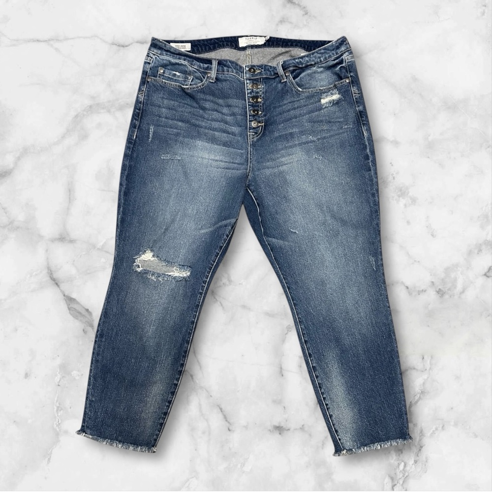 Torrid High-Rise Straight Jeans